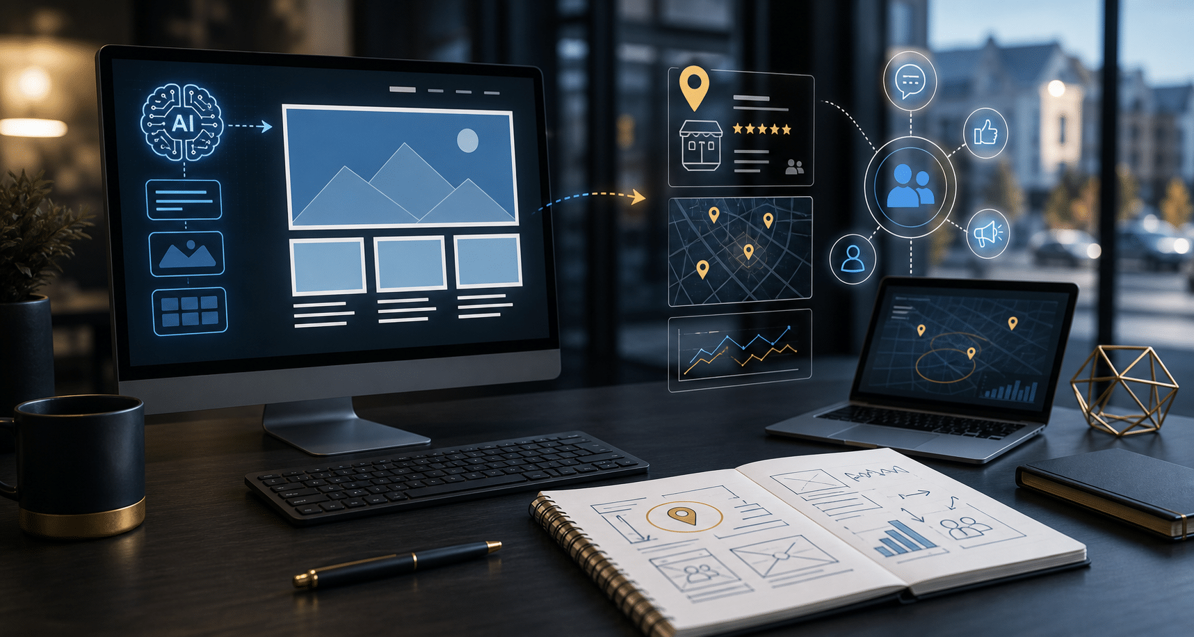 One-and-Done AI Websites: What They Miss for Local Businesses featured image for Apex Business Marketing
