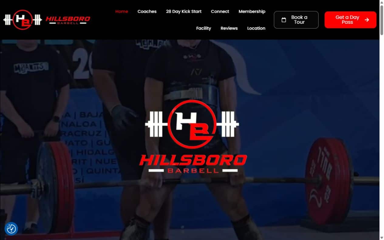 Hillsboro Barbell website project — Hillsboro, OR 97124