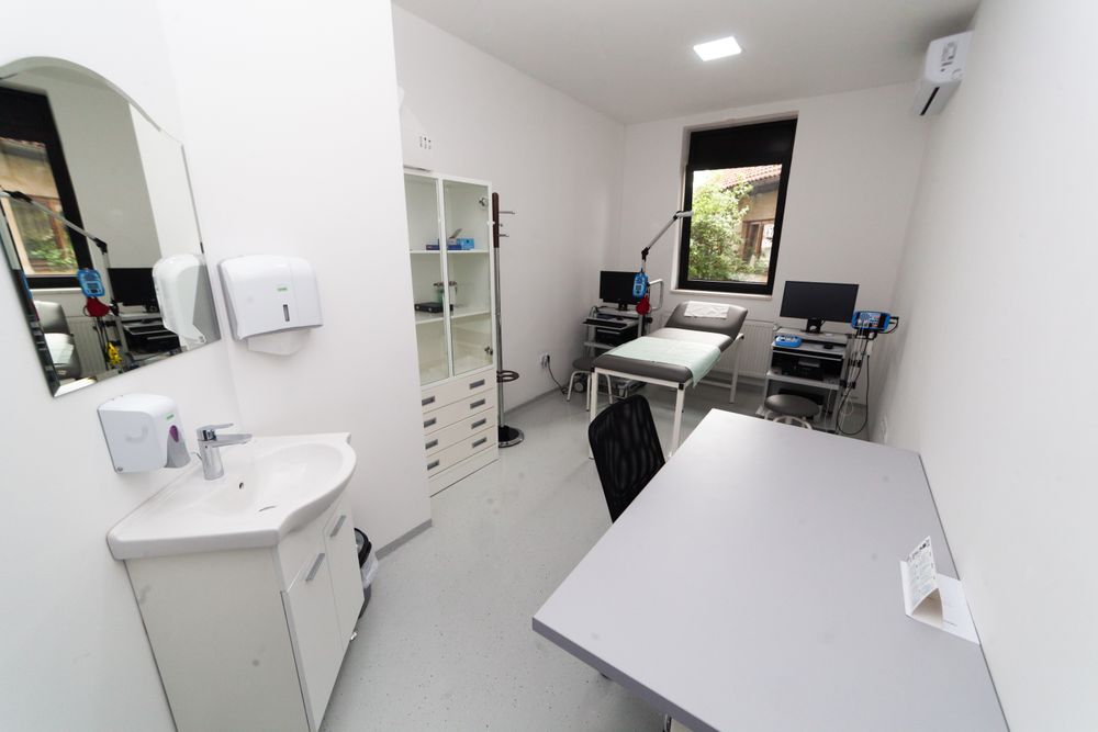 Modern medical clinic interior