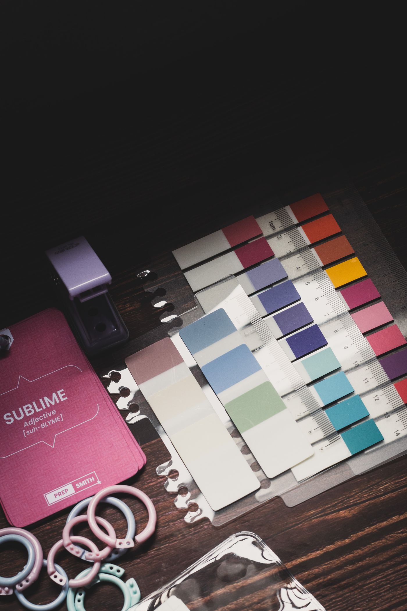 Creative Design Workspace with Color Swatches